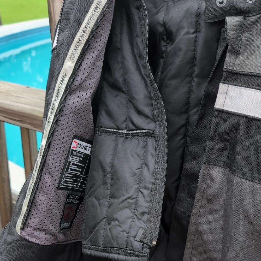 Joe Rocket Black and Gray Performance Jacket - Picture 10 of 12
